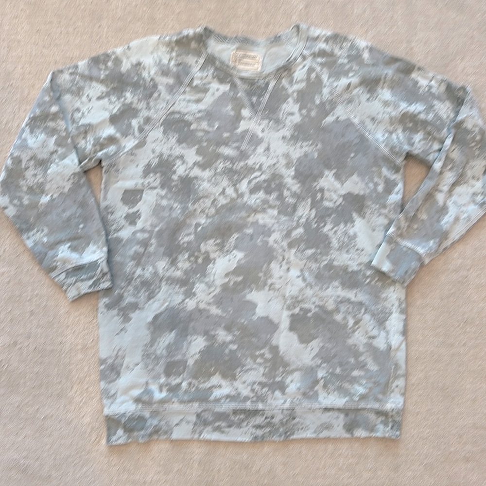 Current Elliot light green camo sweatshirt